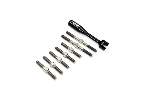 TB-216 64 Titanium Turnbuckle Set ( For Xray T4F'21 )