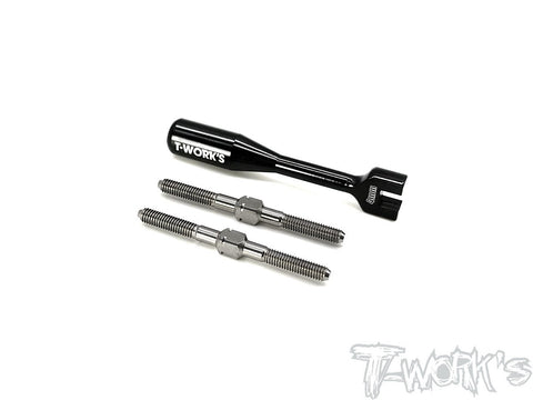 TB-220 64 Titanium Turnbuckle Set ( For Awesomatix A12 )