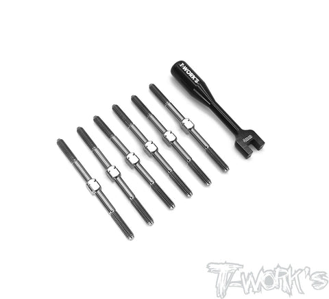 TB-235 64 Titanium Turnbuckle Set ( For Serpent SRX4 gen3  )