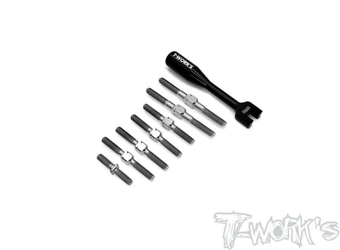 TB-239 64 Titanium Turnbuckle Set ( For Xpress XQ10 )