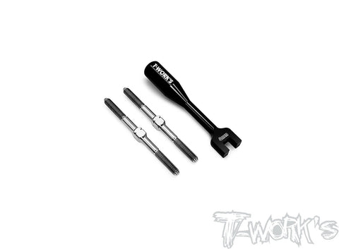 TB-242  64 Titanium Turnbuckle Set ( For Xray X10'22 )