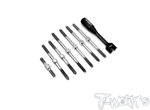 TB-246	64 Titanium Turnbuckle Set ( For Schumacher CAT L1 EVO )