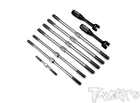 TB-251 64 Titanium Turnbuckle Set ( For TEKNO NT48 2.0 )