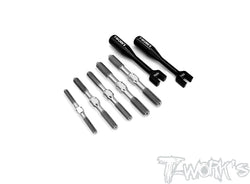 TB-259	64 Titanium Turnbuckle Set ( For Xray XB8 2022 )