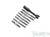 TB-271	64 Titanium Turnbuckle Set ( For Serpent X20'23/ X20'24)