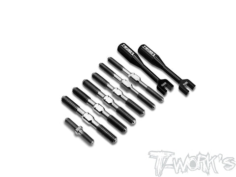 TB-275	64 Titanium Turnbuckle Set ( For Xray GTXE 2022/2023  )