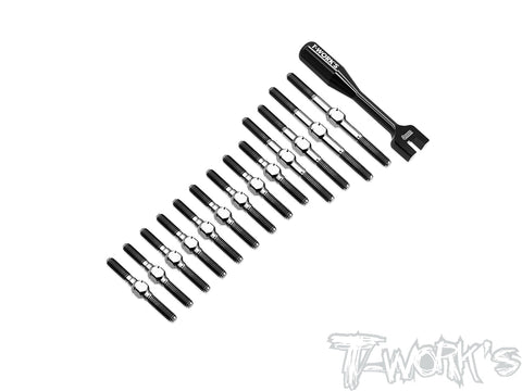 TB-289	64 Titanium Turnbuckle Set( For Awesomatix A800R )