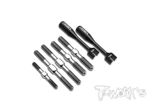 TB-314   Titanium Turnbuckle Set (For Team Associated RC8 B4.1 )