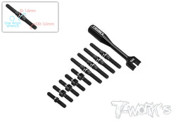 TBB-XQ11   64 Titanium Black Coating Turnbuckle Set ( For Xpress XQ11 )