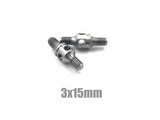 TBSO-3   Titanium Turnbuckles On Road  3mm Series  (6AL/4V grade titanium)