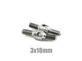 TBSO-3   Titanium Turnbuckles On Road  3mm Series  (6AL/4V grade titanium)