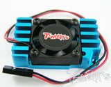 TE-006 M05 Motor Mount and Heatsink Set(with Cooling Fan)