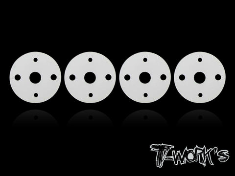 TE-076 Machined Twins Hole Shock Pistons 1.1x2+1.5x2 ( Xray XB4 )