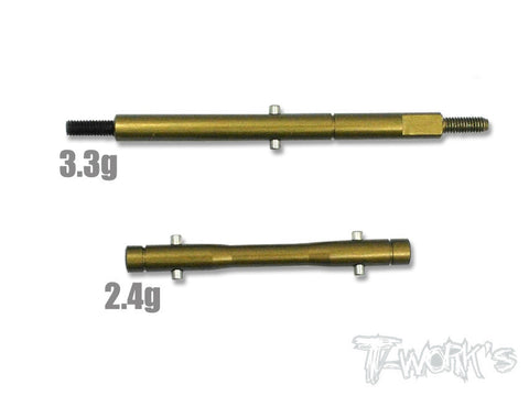 TE-142  7075-T6 Hard Coated Alum. Layshaft Set ( For TLR 22.4 )