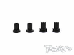 TE-146-B 7075-T6 Alum. Caster Hat Bushings B ( For Team Associated RC10 B6/B6D/B64D/B64/B6.1/RC10T6.1 ) 2 each of 1deg,2deg.