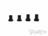 TE-146-B 7075-T6 Alum. Caster Hat Bushings B ( For Team Associated RC10 B6/B6D/B64D/B64/B6.1/RC10T6.1 ) 2 each of 1deg,2deg.