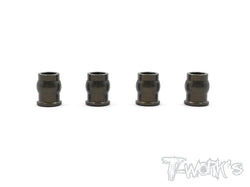 TE-147 7075-T6 Hard Coated Alum.A-Arm Bushing ( For Kyosho RB6 / ZX6 )  4pcs.