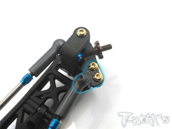 TE-166 Graphite Steering Block Arm Set ( For Team Associated RC10 B6/B6D/B6.1/RC10T6.1  )