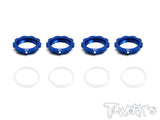 TE-169  Alum. Shock Adjustable Nut With Mark ( For Team Associated RC10 B6/ B6D/ B64/ B64D/B6.1/RC10T6.1  )