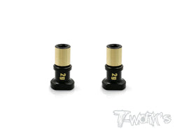 TE-179 Brass Steering Post ( For Mugen MTC1 ) 2pcs. Each 2g