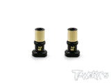 TE-179 Brass Steering Post ( For Mugen MTC1 ) 2pcs. Each 2g