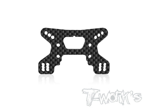 TE-182-B74.2-V2	 Graphite Front Shock Tower +1.5mm Camber Hole ( For Team Associated RC10 B74.2 )
