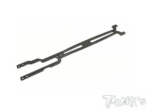 TE-187-MTC1 1.6mm/2.0mm Graphite One Piece Upper Chassis For Mugen MTC1