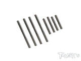 TE-199-410 DLC coated Suspension Pin Set ( For TEKNO EB410 )