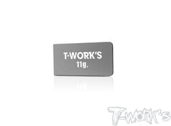 TE-207-D	  Adhesive Type 11g Tungsten Balance Weight  ( For Xray X4 / X4 2023  )
