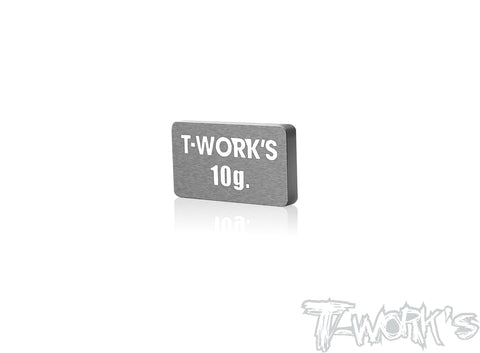 TE-207-G	  Adhesive Type 10g Tungsten Balance Weight    11x19.7x2.5mm