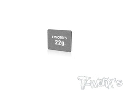 TE-207-I	 Adhesive Type 22g Tungsten Balance Weight    26x31x1.4mm
