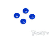 TE-237-AE   Thin Shock Pistons V2 ( Team Associated RC10 B6.3/6.2/6.1/B74.1/74 ) 4pcs.