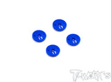 TE-237-AE   Thin Shock Pistons V2 ( Team Associated RC10 B6.3/6.2/6.1/B74.1/74 ) 4pcs.