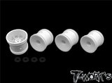 TE-238-B  12mm Truck Wheel White (  TLR 22T 4.0 )  4/8pcs.