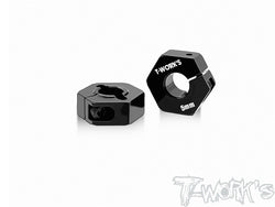 TE-244-F-5	7075-T6 Alum Clip Wheel Adapter 5mm（ For Team Associated RC10 B74.2/B74.1/B74/ B6.4/B6.3/B6.2/B6.1/）2pcs.