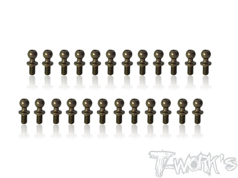 TE-TC01-E 7075-T6 Hard Coated Alum.Ball End Set ( For Tamiya TC-01 )  24pcs.