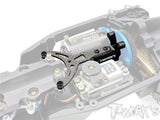 TE-TC01-Q 7075-T6 Alum. Motor Plate Mount & Graphite Front Upper Plate ( For Tamiya TC-01 )