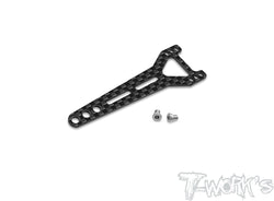 TE-X20'23-C Graphite Split Type Rear Upper Deck Ver.1 With Titanium Upper Deck Screw ( For Serpent X20'23 )