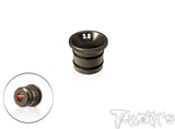 Aluminum Fluent Carburetor  Reducer 5.3mm/5.8mm  ( For OS , Novarossi  )   1pcs