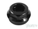 TO-003 Aluminum low body mounting cap,grooved for folding shock boots ( For Hotbodies D8/D8T/D812 ) 4pcs.