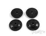 TO-008 Machined 1.3mmX6 Tapered Shock Pistons 16mm( For Team Associated , Kyosho, HN, Jammin, Nanda)