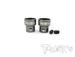 TO-176 Alum. Centre Drive Shaft Safety Collar 2pcs. (Radiosistemi RR8)