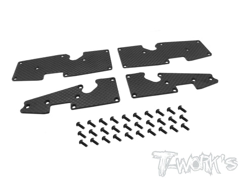 TO-181 Graphite A-arm Stiffeners ( For Sworkz S350T )