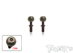 TO-192-MBX   Alum. Pillow Ball With Spring Steel Shaft ( For Mugen MBX-7/7R/7GT/MBX8/Mugen MBX8R) 2pcs.