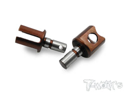 TO-195-K  Spring Steel F/R Diff. Joint ( For Kyosho MP9，GT3 ,MP9e EVO/MP10) 2pcs.