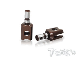 TO-196-RC8   Spring Steel Front & Center Diff. Joint 17mm ( For Team Associated RC8 B3.1/B3.2/T3.2/T3.2E ) 2pcs.