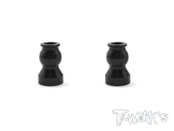 TO-200-E  7075-T6 Hard Coated Alum. 5.8mm Servo Link Pivot Ball ( For Team Associated RC8 B3 ) 2pcs.
