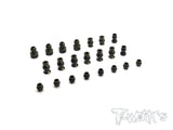 TO-200  7075-T6 Hard Coated Alum. Ball Set ( For Team Associated RC8 B3/T3.2/T3.2E ) 22pcs.