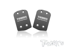 TO-220-8IGHTX 2.0	  Stainless Steel Rear Chassis Skid Protector ( TLR 8IGHT X/E 2.0 & 8IGHT XT/XTE  ) 2pcs.