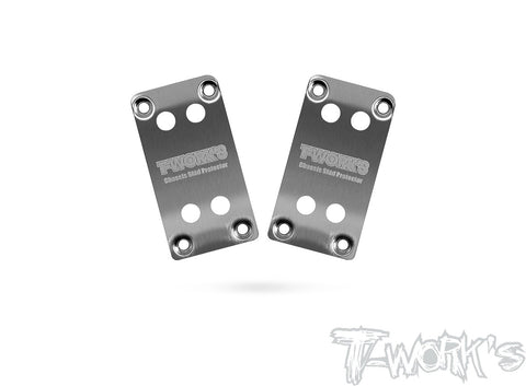 TO-220-B6.3	Stainless Steel Rear Chassis Skid Protector (Team Associated RC10 B6.4/B6.3/B6.2) 2pcs.